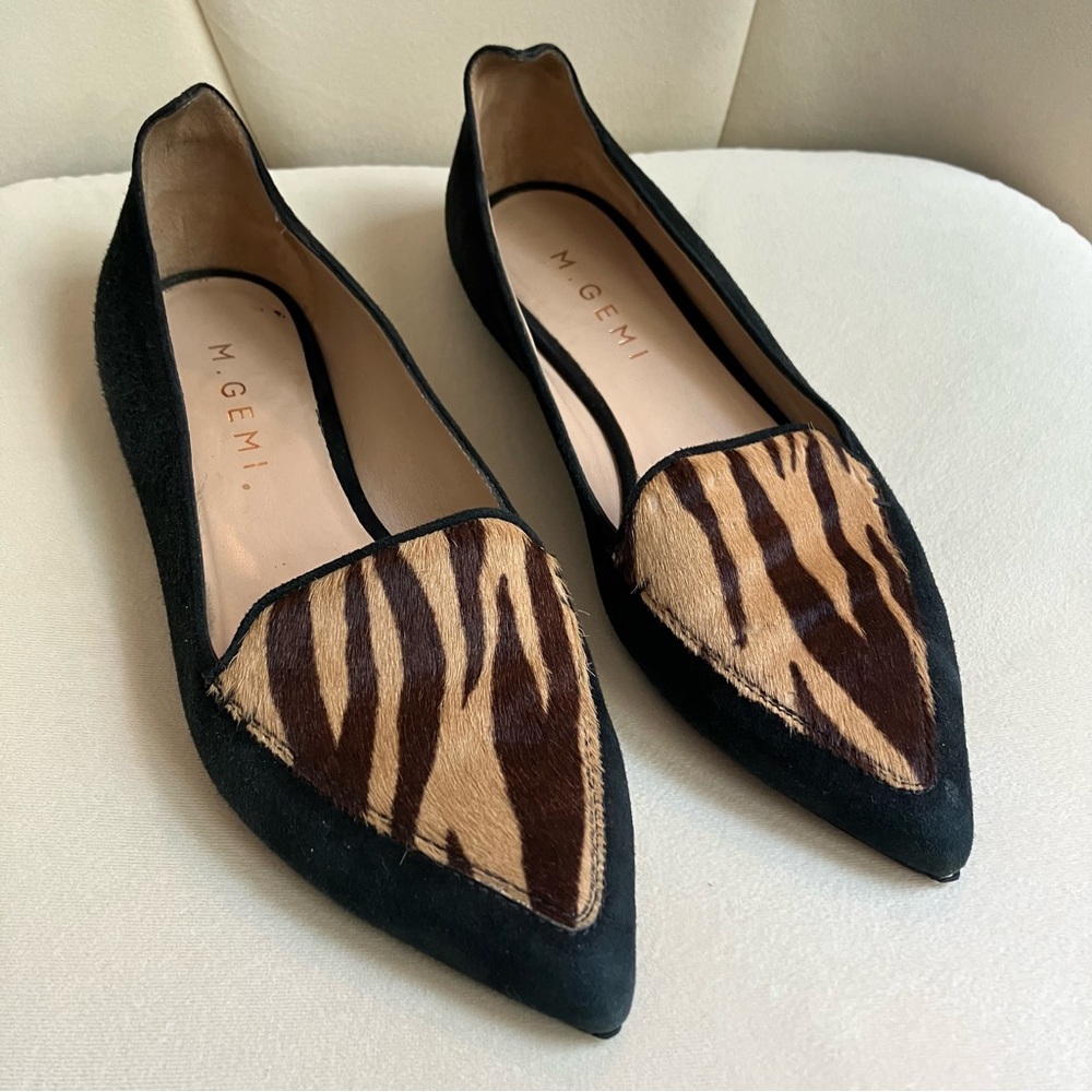 M.Gemi Stellato pointed flat, women’s size IT 35.5 / US 5.5